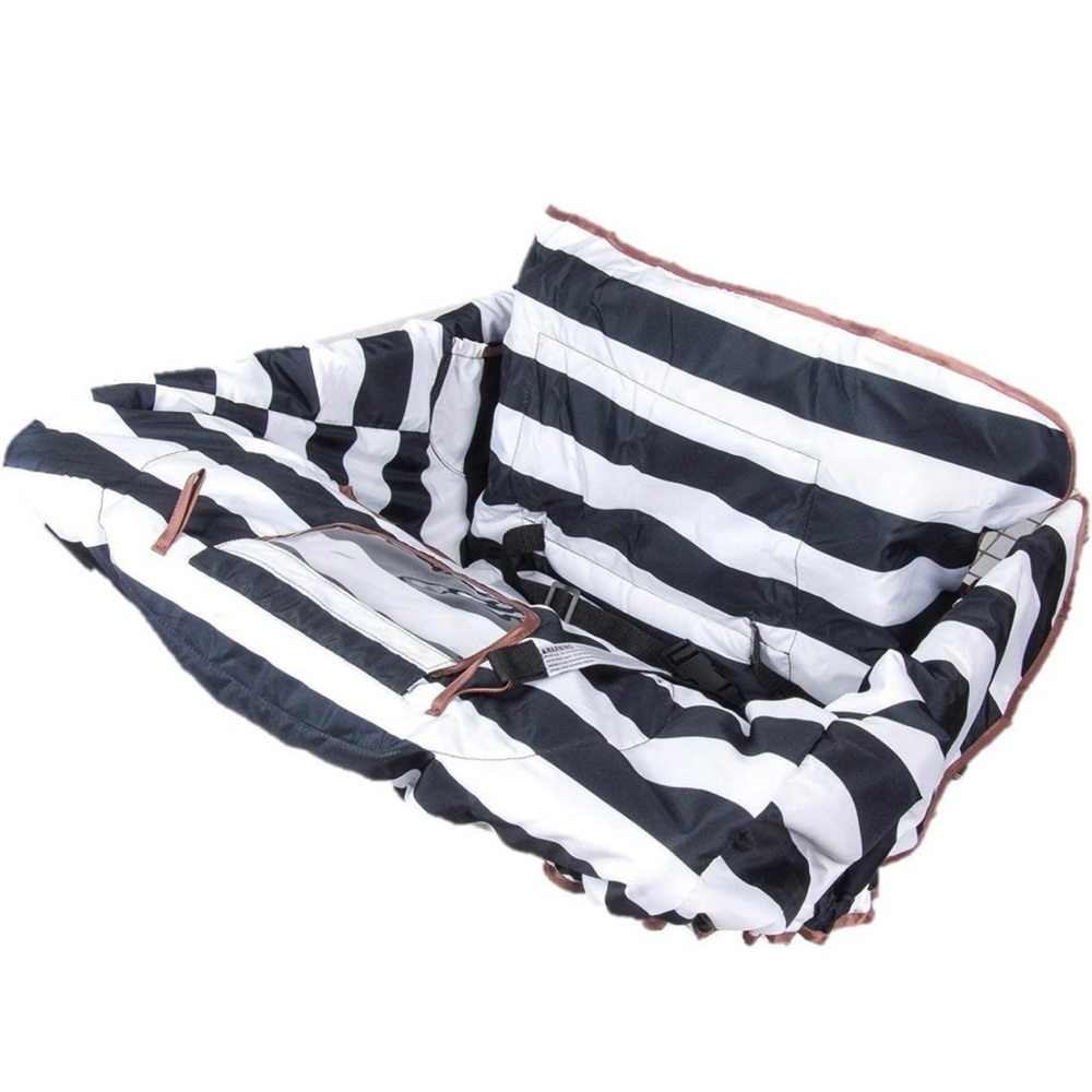 Lumiere Baby Shopping Cart Cover for Baby/Toddler 2-in-1 Baby High Chair Cover